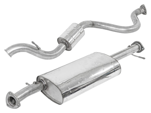 Double 'S' Stainless Steel Exhaust System Defender 110 - 2.2 / 2.4