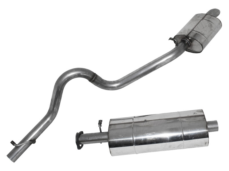 double 's' stainless steel exhaust system discovery 300tdi