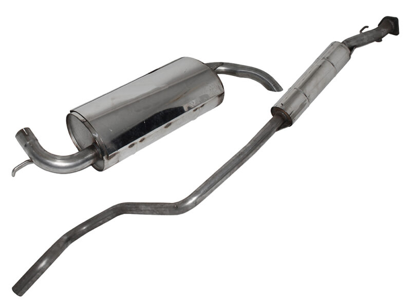 Double 'S' Stainless Steel Exhaust System freelander 1 petrol
