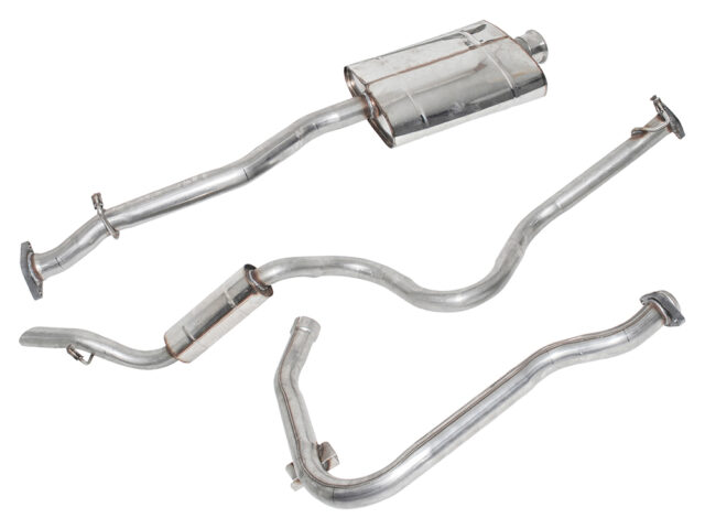 Double 'S' Stainless Steel Exhaust System Defender 110 200 TDI