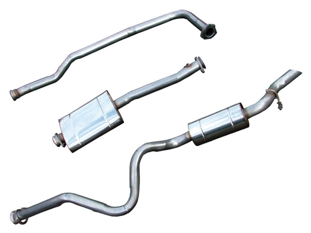 Double 'S' Stainless Steel Exhaust System Defender 110 300 TDI