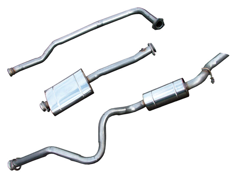 Double 'S' Stainless Steel Exhaust System Defender 110 300 TDI