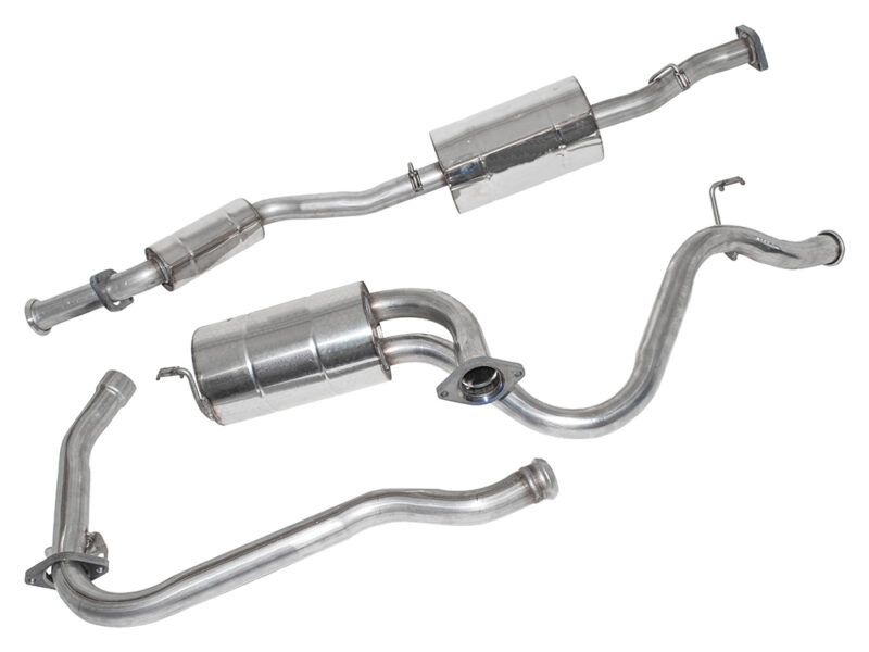 Double 'S' Stainless Steel Exhaust System Defender 90 200 TDI