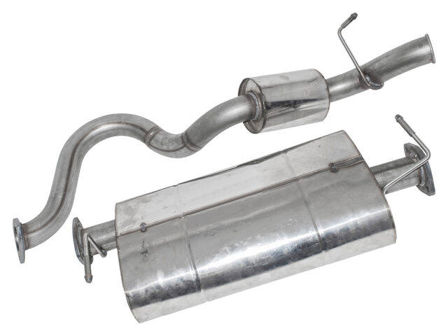 Double 'S' Stainless Steel Exhaust System Defender 90 TD5