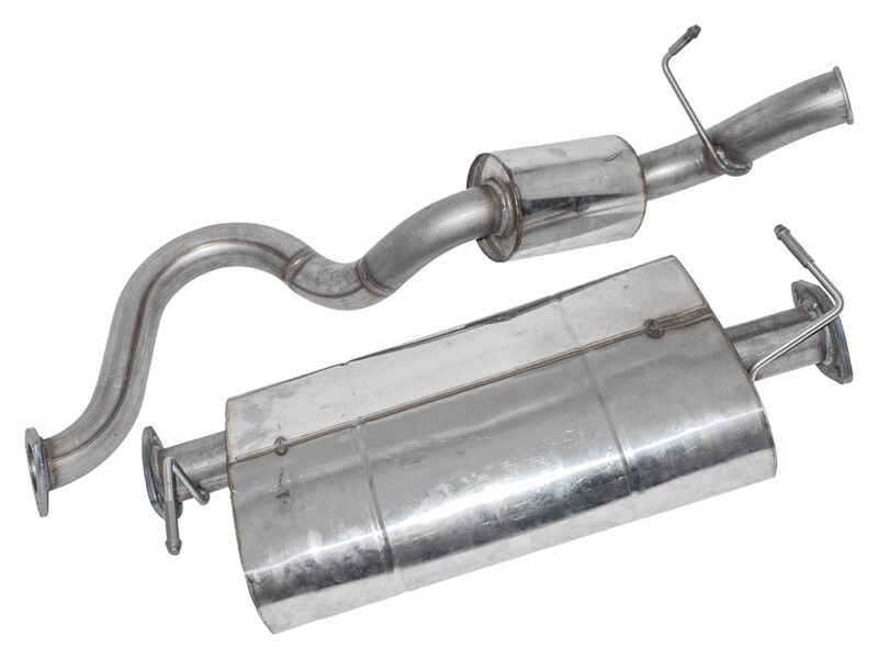 Double 'S' Stainless Steel Exhaust System Defender 90 TD5
