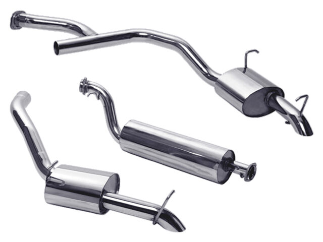 Double 'S' Stainless Steel Exhaust System Range Rover P38 PETROL TWIN TAIL PIPE