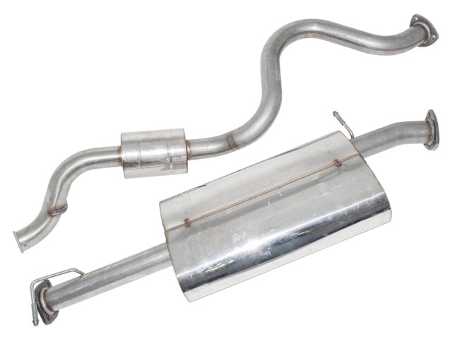 Double 'S' Stainless Steel Exhaust System DEFENDER 110 TD5