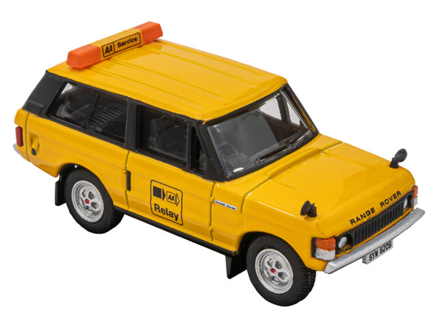 Diecast Range Rover Classic AA Yellow 1:76 Scale Model