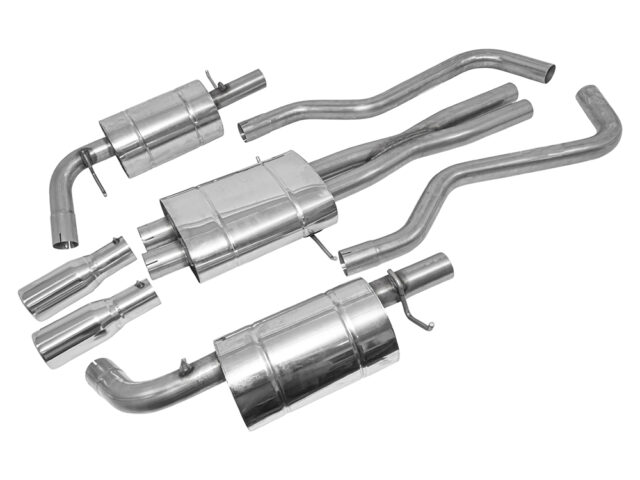 Stainless steel sports exhaust system Range Rover 5.0L V8
