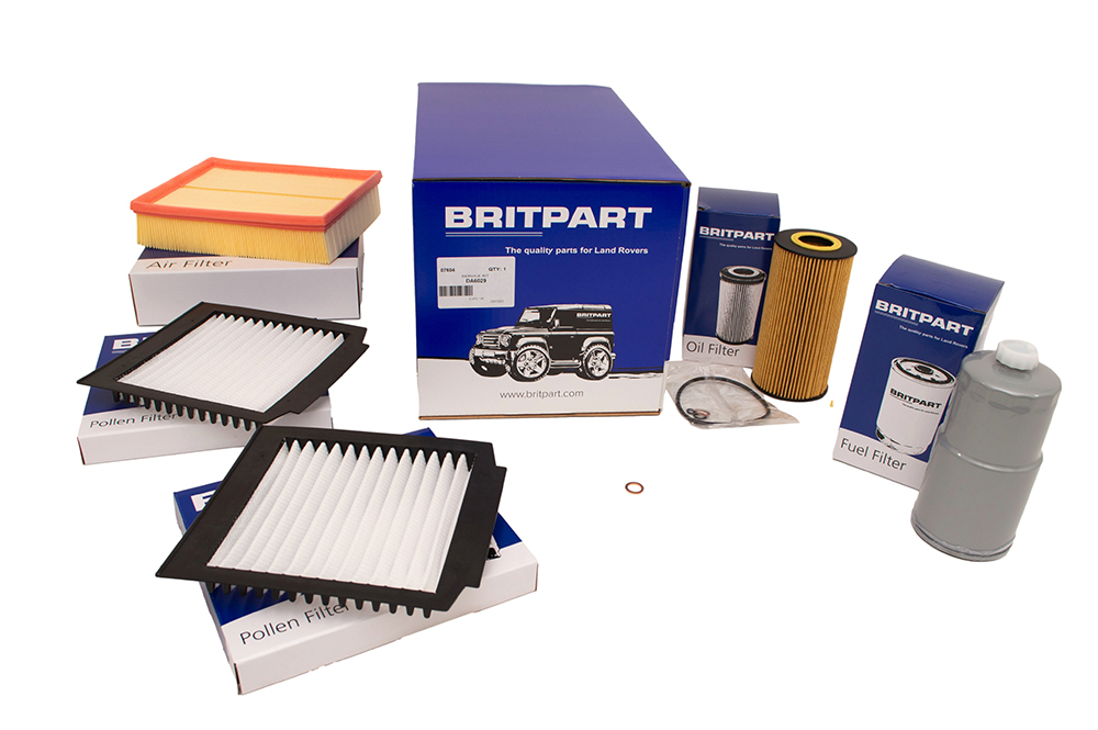 Service Kit Range Rover P38 2.5 DT Diesel from Dec 1995 DA6029 Service Kit Range Rover P38 2.5 DT Diesel from Dec 1995 DA6029