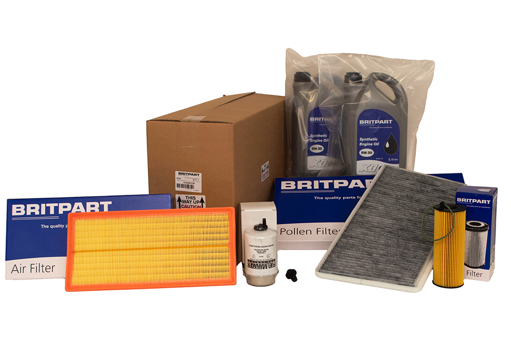 Service Kit With 5W-30 Oil Range Rover L322 3.6 V8 Efi Diesel with DPF DA6066COM Service Kit With 5W-30 Oil Range Rover L322 3.6 V8 Efi Diesel with DPF DA6066COM