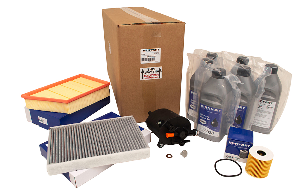 Service Kit With 5W-30 Oil Range Rover Evoque 2.2 Diesel with DPF DA6091COM Service Kit With 5W-30 Oil Range Rover Evoque 2.2 Diesel with DPF DA6091COM