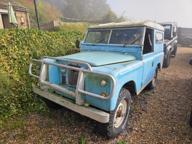 1968 LAND ROVER SWB SERIES 2A PETROL TAX EXEMPT PROJECT