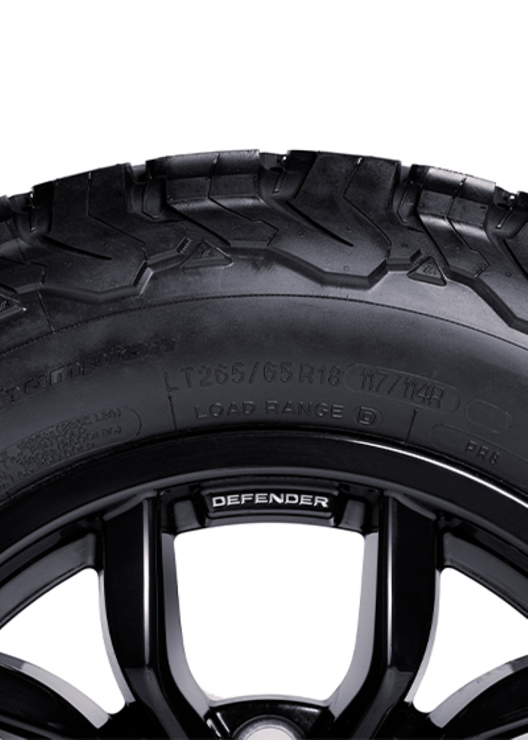 BOWLER 18" CLASSIC DEFENDER WHEELS GLOSS BLACK BOWLER 18" CLASSIC DEFENDER WHEELS GLOSS BLACK