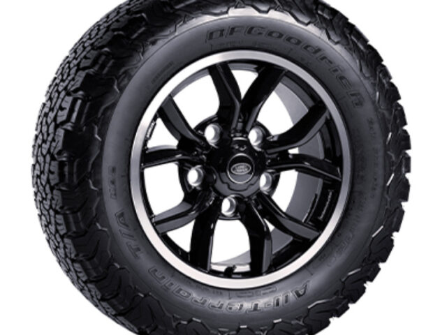 BOWLER 18" CLASSIC DEFENDER WHEELS MACHINE FINISHED