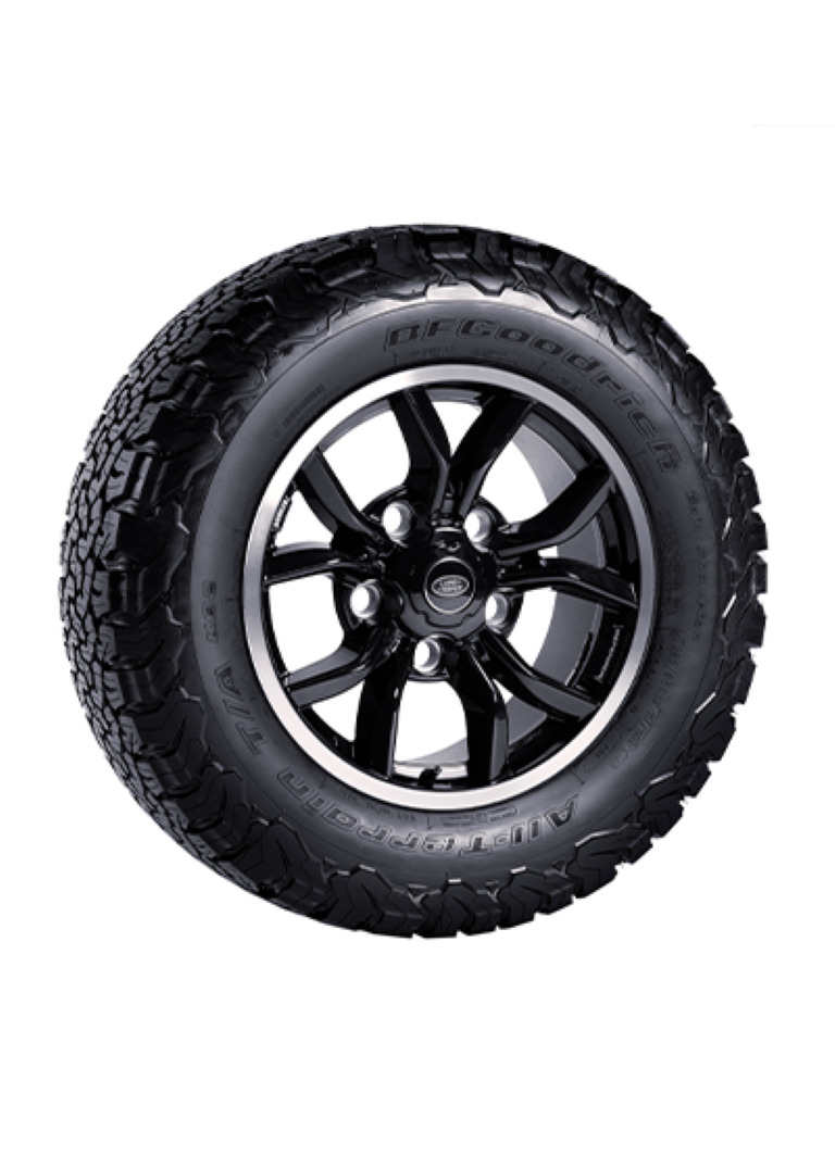 BOWLER 18" CLASSIC DEFENDER WHEELS MACHINE FINISHED BOWLER 18" CLASSIC DEFENDER WHEELS MACHINE FINISHED