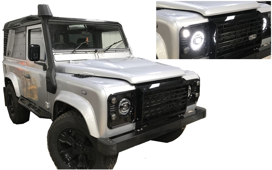 SUBTLE HALO LED HEADLAMPS DEFENDER SUBTLE HALO LED HEADLAMPS DEFENDER